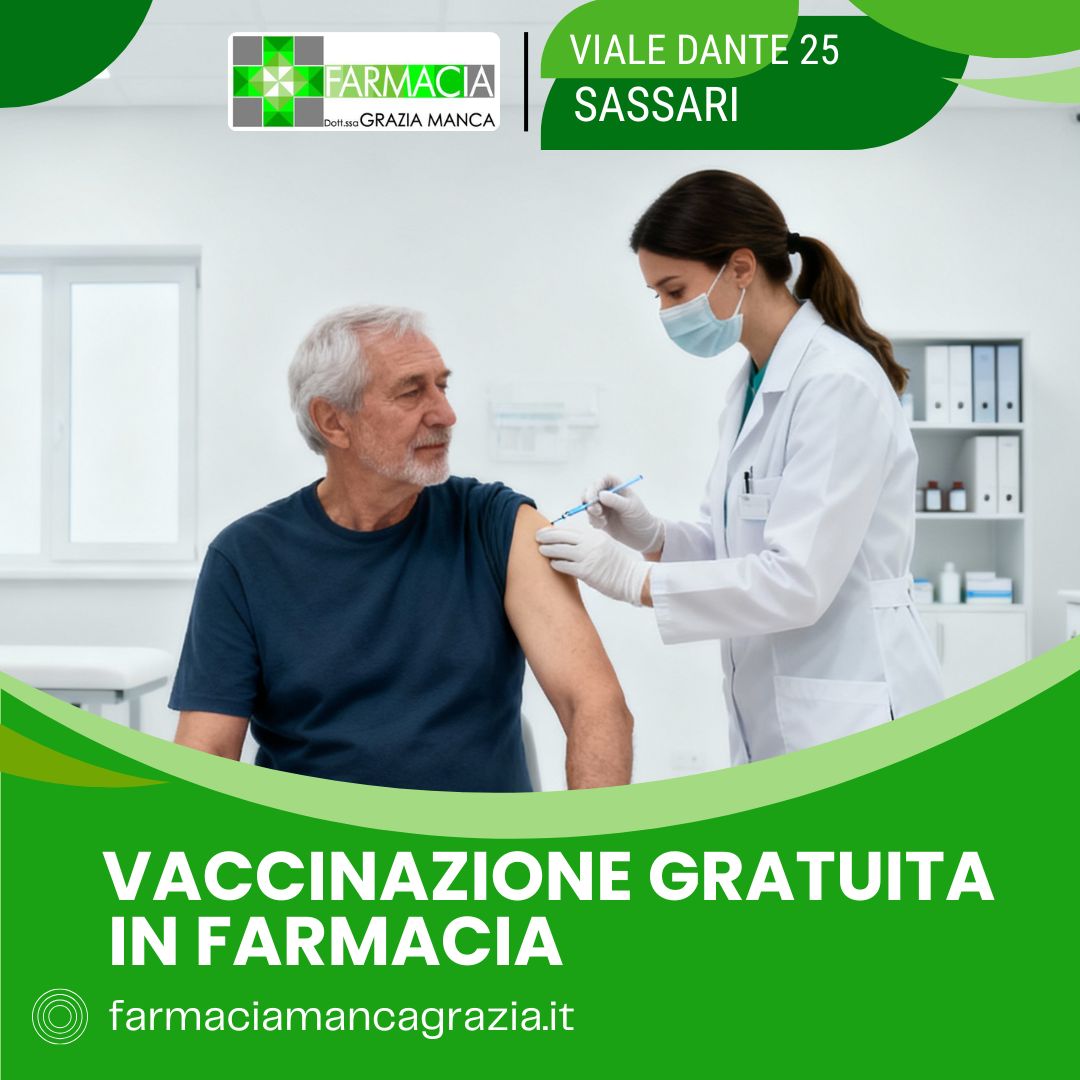 Vaccinazione gratuita in farmacia