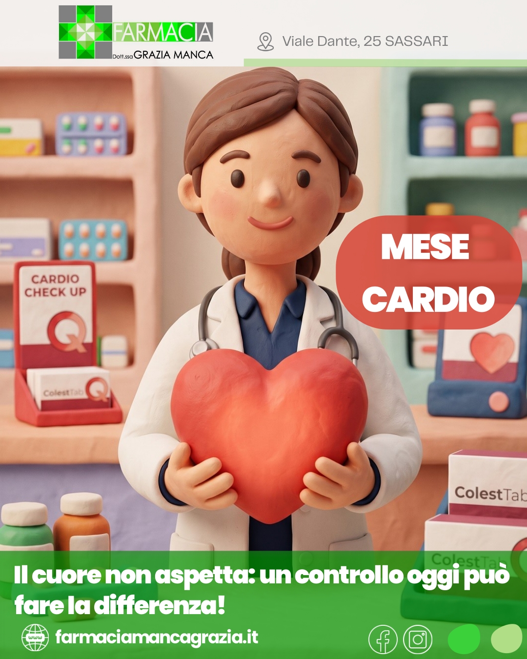 Mese Cardio in Farmacia: la Guida Completa alla Prevenzione e alla Salute del Cuore